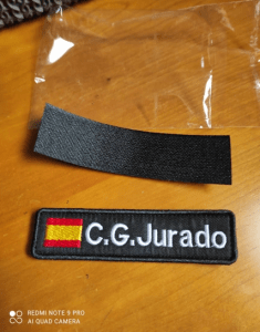 Personalized Spain Name Patch photo review