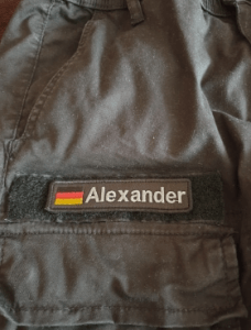 Personalized Germany Name Patch photo review