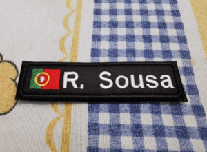 Personalized Portugal Name Patch photo review