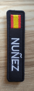 Personalized Spain Name Patch photo review