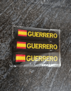 Personalized Spain Name Patch photo review