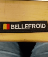 Personalized Belgium Name Patch photo review