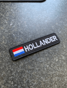 Personalized Netherlands Name Patch photo review