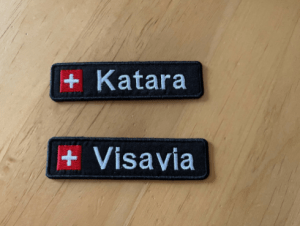 Personalized Switzerland Name Patch photo review