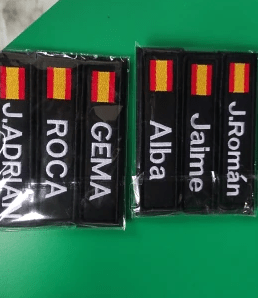 Personalized Spain Name Patch photo review