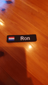 Personalized Netherlands Name Patch photo review