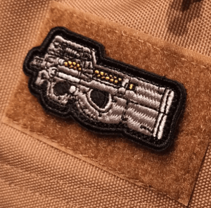 Gun Embroidery Velcro Patches photo review