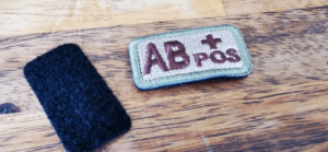 Tactical & Blood Type Patches photo review