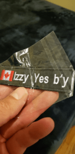 Personalized Canada Name Patch photo review