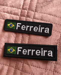 Personalized Brazil Name Patch photo review